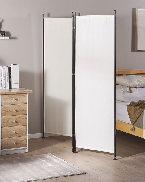 3dílný paraván NARNI Bílá 160 cm 170 cm