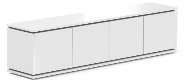 Závěsná skříň Creator 162,8 x 35 x 40 cm, antracit / bílá