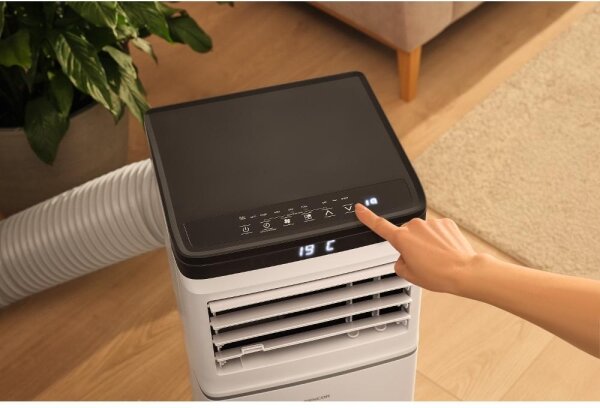 Sencor - Chytrá mobilní klimatizace 3v1 1020W/230V 10000 BTU Wi-Fi bílá + DO