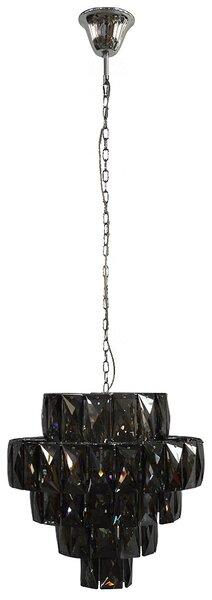 Designový lustr Gadiel 50 cm šedý