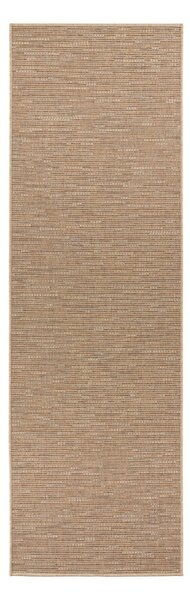 Hnědý běhoun BT Carpet Nature, 80 x 250 cm
