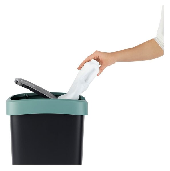 Odpadkový koš z recyklovaného plastu 50 l Twist - Rotho