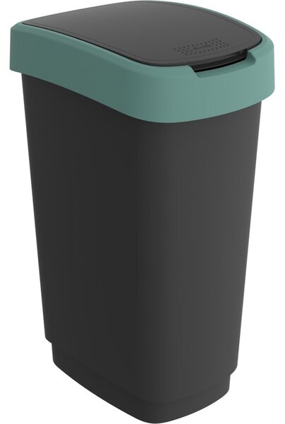 Odpadkový koš z recyklovaného plastu 50 l Twist - Rotho