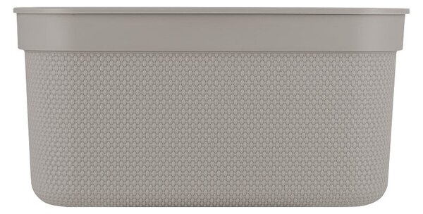 Plastový úložný box s víkem Deco - Rotho