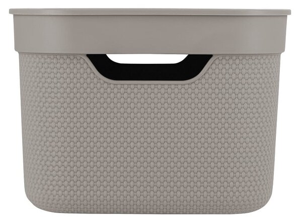 Plastový úložný box s víkem Deco - Rotho