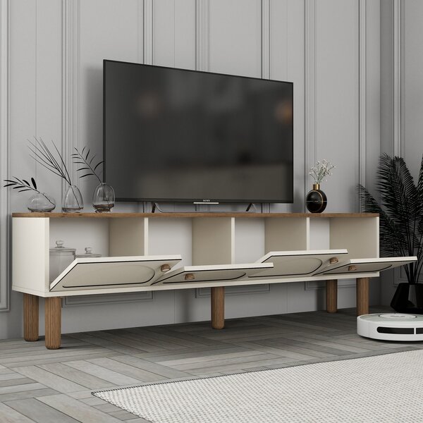 TV stolek/skříňka Bohnedo (krémová). Akce -24%