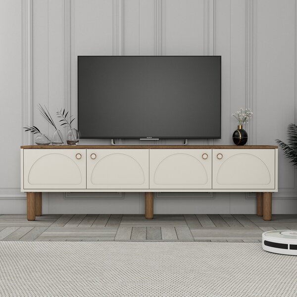 TV stolek/skříňka Bohnedo (krémová). Akce -24%