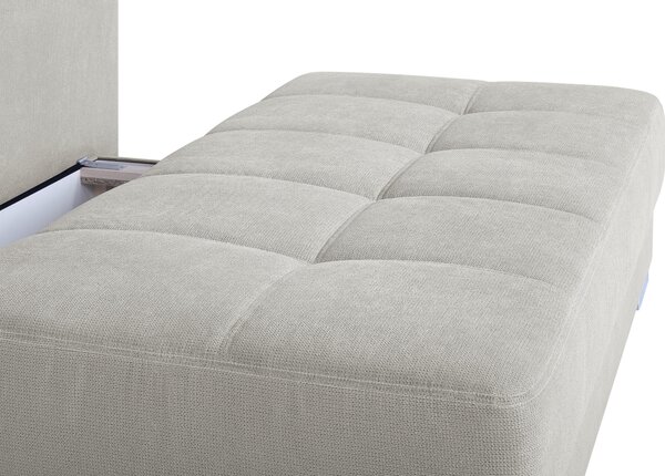 ROZKLÁDACÍ POHOVKA, textil, kompozitní dřevo, krémová P & B - Rozkládací sedačky, Online Only