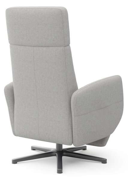 RELAXAČNÍ KŘESLO, textil, světle šedá Sit & More - Online Only křesla & taburety, Online Only
