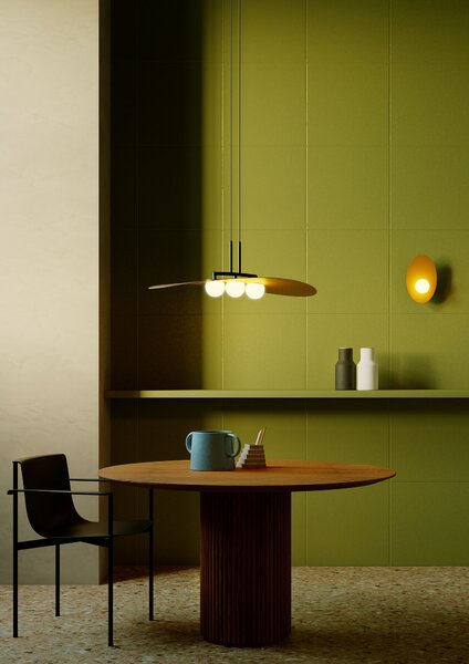 Redo Luxusní LED závěsné svítidlo CODY, š.85cm Barva: Černá