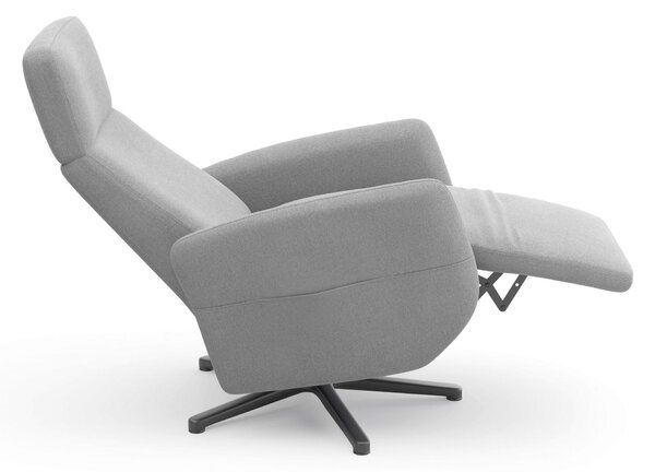 RELAXAČNÍ KŘESLO, textil, šedá Sit & More - Online Only křesla & taburety, Online Only