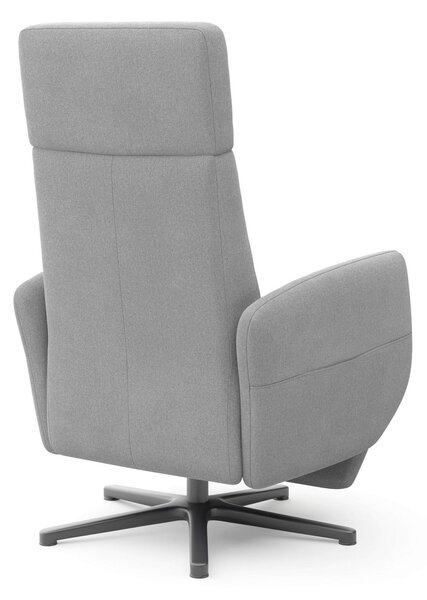 RELAXAČNÍ KŘESLO, textil, šedá Sit & More - Online Only křesla & taburety, Online Only