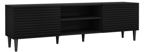 TV stolek/skříňka 180 Sorleto 2K1P, Barva dřeva: černá Mirjan24 5903211281457