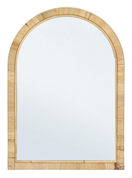 Nástěnné zrcadlo s ratanovým rámem 50x70 cm Hakima – Bizzotto