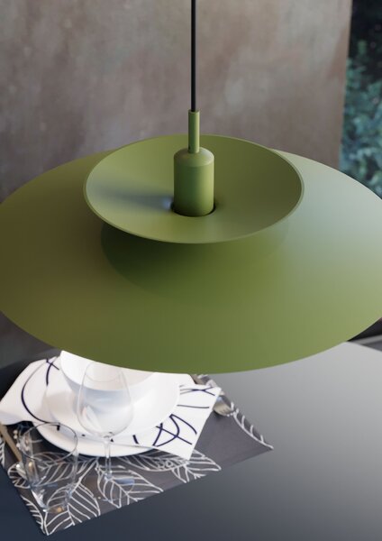 Redo Designové závěsné svítidlo GUNNAR, ø50cm Barva: Černá