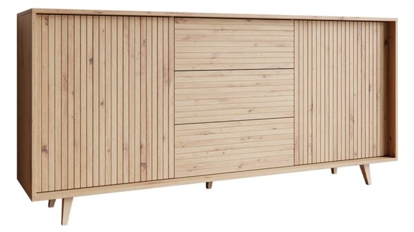 Komoda Trikso 2D3SZ, Barva dřeva: dub artisan 5903211293283