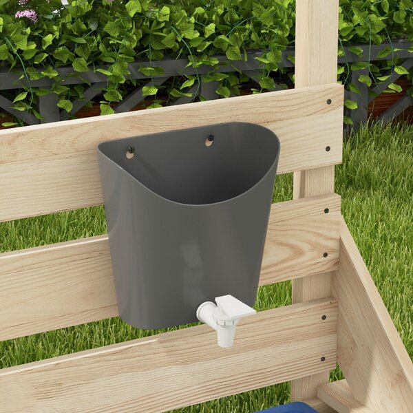 Velké pískoviště Outsunny s krytem v designu lodi – dřevěný hrací domek s kuchyňkou pro děti 3-7 let, rozměry 180 x 103 x 144,5 cm | Aosom