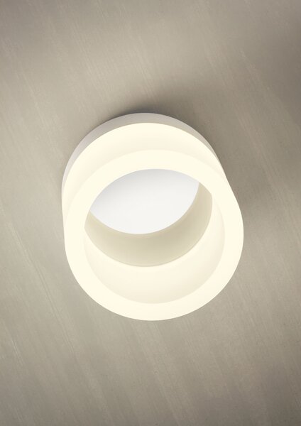 Redo LED stropní svítidlo NAIDA, ø10cm, IP44 Barva: Černá
