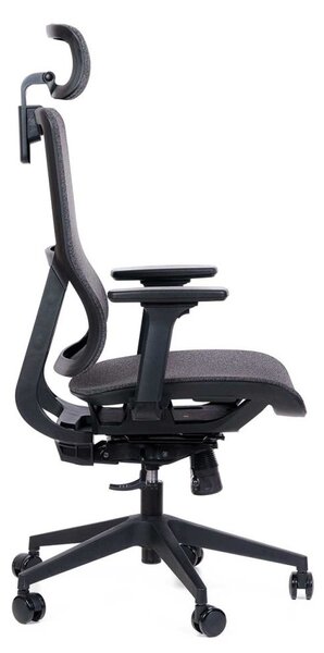 Kancelářská ergonomická židle RUBIQ — více barev černá
