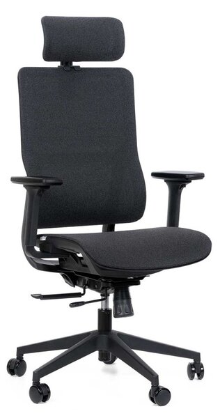 Kancelářská ergonomická židle RUBIQ — více barev černá