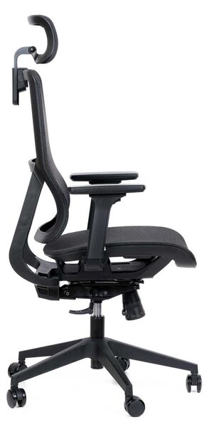 Kancelářská ergonomická židle RUBIQ — více barev černá