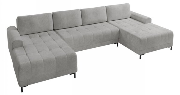Rohová sedací souprava U Bonzi XL (popelavá)
