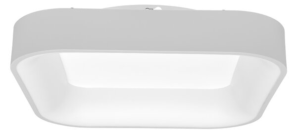 Ecolite Bílé LED stropní/nástěnné svítidlo hranaté 40W s DO WMKL01S-40W/LED-BI
