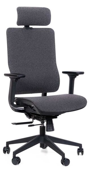 Kancelářská ergonomická židle RUBIQ — více barev černá