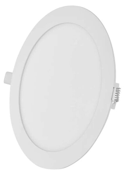 EMOS Bílý vestavný LED panel kulatý 225mm 18W Premium Barva světla: Teplá bílá ZD1144