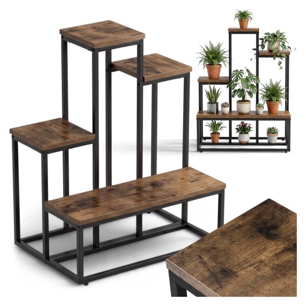 Držák Na Květináč EDENIA 67 cm MDF deska