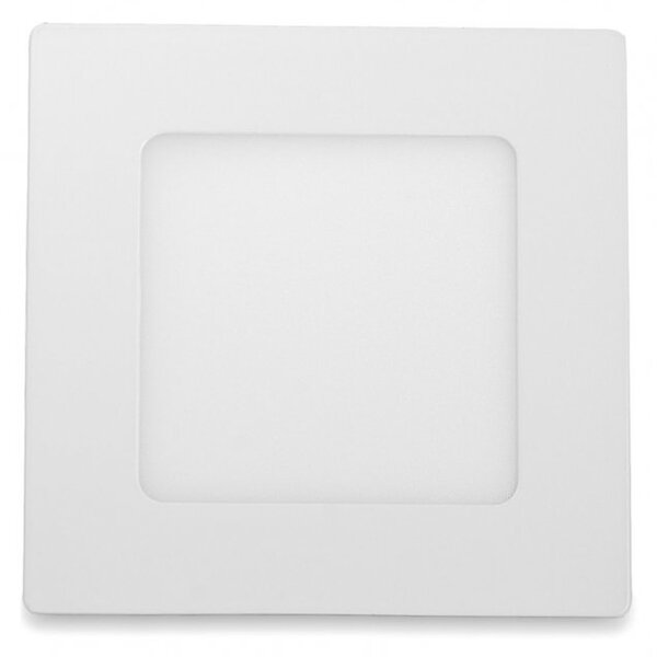 LED Solution Bílý vestavný LED panel hranatý 90 x 90mm 3W Economy Barva světla: Denní bílá 10478