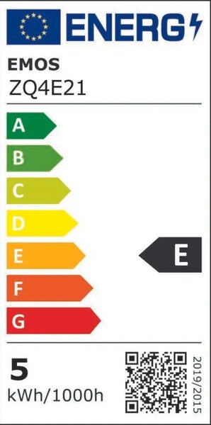 EMOS LED žárovka 4,2W E27 Barva světla: Teplá bílá ZQ4E21