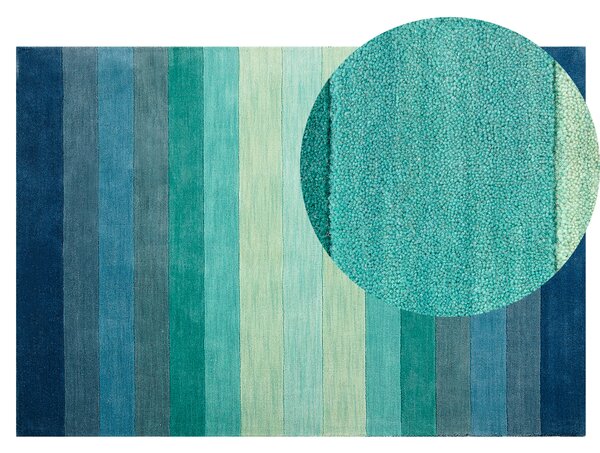 Vlněný koberec 140 x 200 cm vícebarevný MAILSI