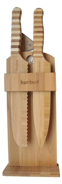 Bambusový stojan se 2 noži Bambum Chapati