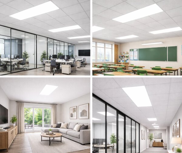 LED Solution Bílý podhledový LED panel 30 x 120cm 16-35W Premium 191445