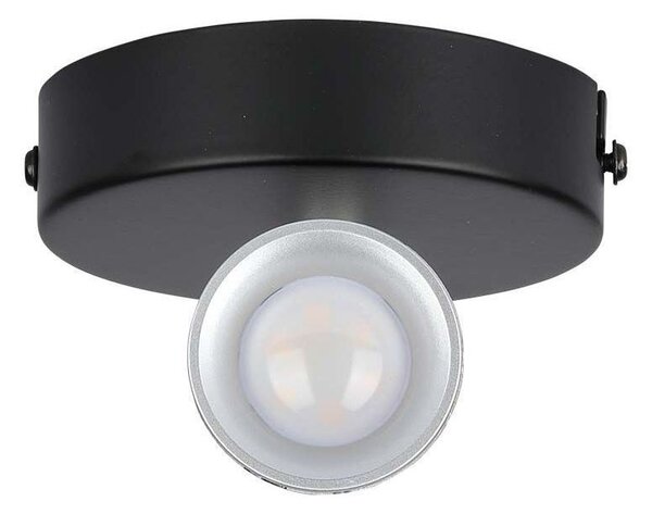LED Solution Černé LED bodové svítidlo 4,5W Barva světla: Teplá bílá 218263