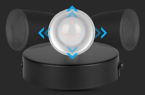LED Solution Černé LED bodové svítidlo 4,5W Barva světla: Teplá bílá 218263