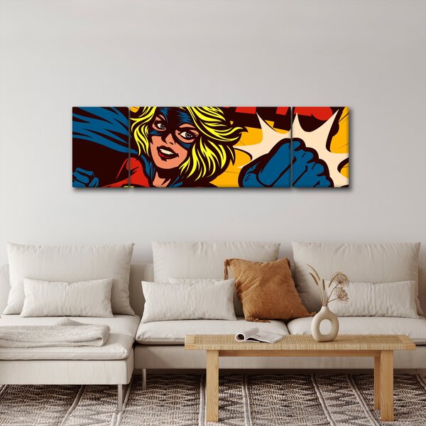 Obraz - Komix (170x50 cm)