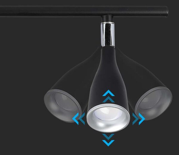 LED Solution Černé LED bodové svítidlo 9W 218269