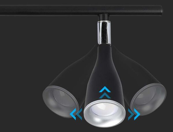 LED Solution Černé LED bodové svítidlo 13,5W Barva světla: Teplá bílá 218271