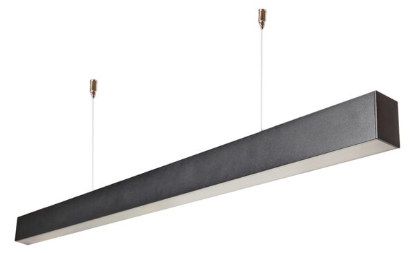 LED Solution Černé lineární přisazené / závěsné LED svítidlo 120cm 40W 120lm/W Premium 191350