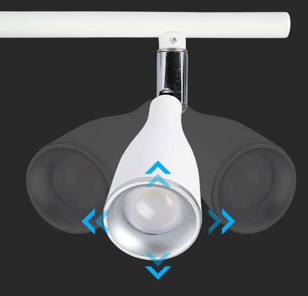 LED Solution Bílé LED bodové svítidlo 13,5W Barva světla: Teplá bílá 218270