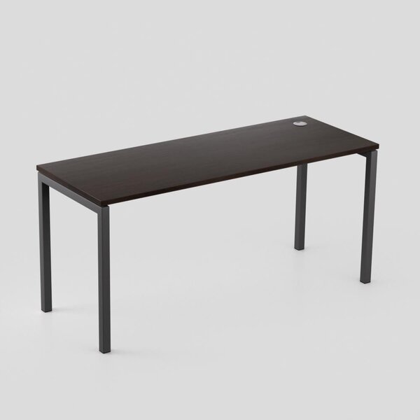Kancelářský stůl REA PLAY RP-SPK-1600-černá Dekor: WENGE
