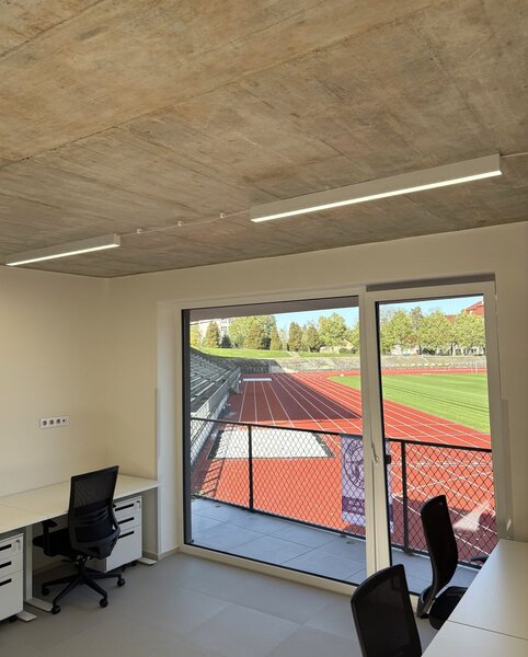 LED Solution Bílé lineární přisazené / závěsné LED svítidlo 120cm 40W 120lm/W Premium 191348