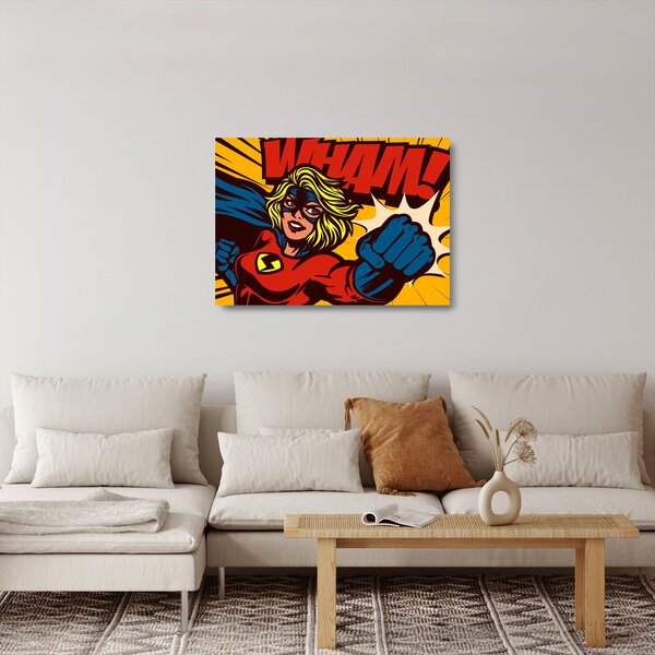 Skleněný obraz - Komix (70x50 cm)