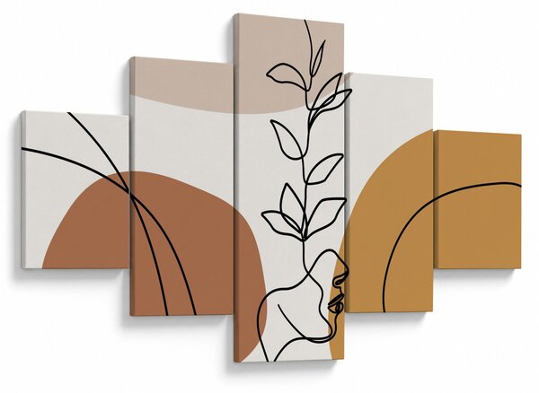Obraz - Boho Shapes (125x70 cm)