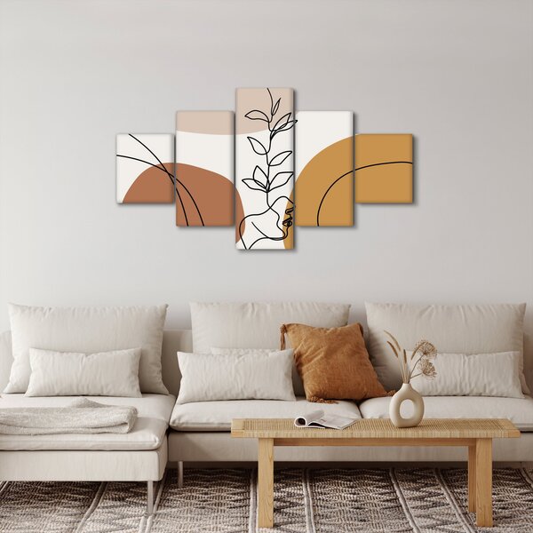 Obraz - Boho Shapes (125x70 cm)