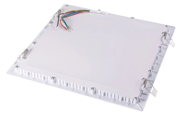 T-LED Bílý vestavný LED panel hranatý 300 x 300mm 36W 24V RGB+CCT 102337