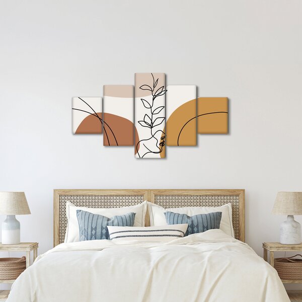 Obraz - Boho Shapes (125x70 cm)