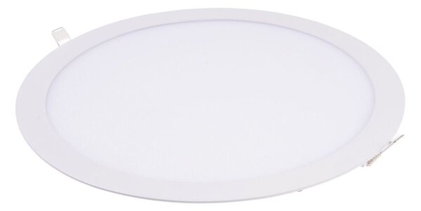 T-LED Bílý vestavný LED panel kulatý 225mm 27W 24V RGB+CCT 102332